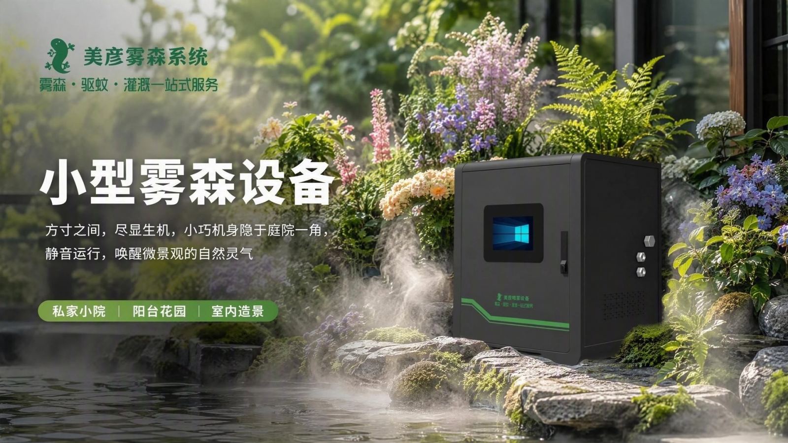 驻马店花园庭院驱蚊系统